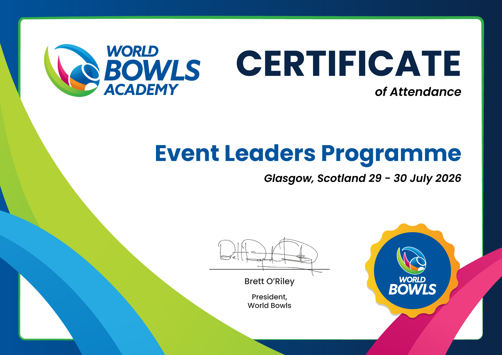 Event Leaders Programme